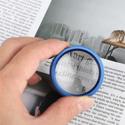 30x40 Magnifying Loupe Eye Glass Magnifier Jewelry Watch Repair Tool Blue