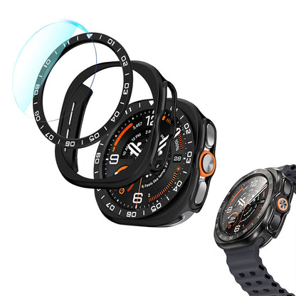 3 in 1 Screen Protector for Samsung Galaxy Watch Ultra 2 47mm - Black