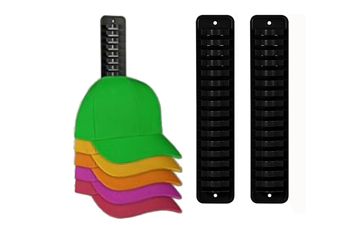 2Pcs Hat Organizer For Baseball Caps Wall Mounted Storage Rack Hat Display Organizer