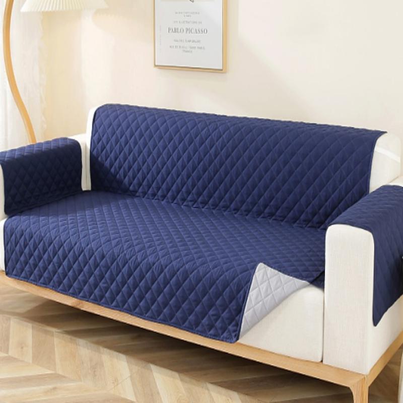 Reversible Sofa Cover Water Resistant Sofa Protector Slipcover Couch Cover Blue