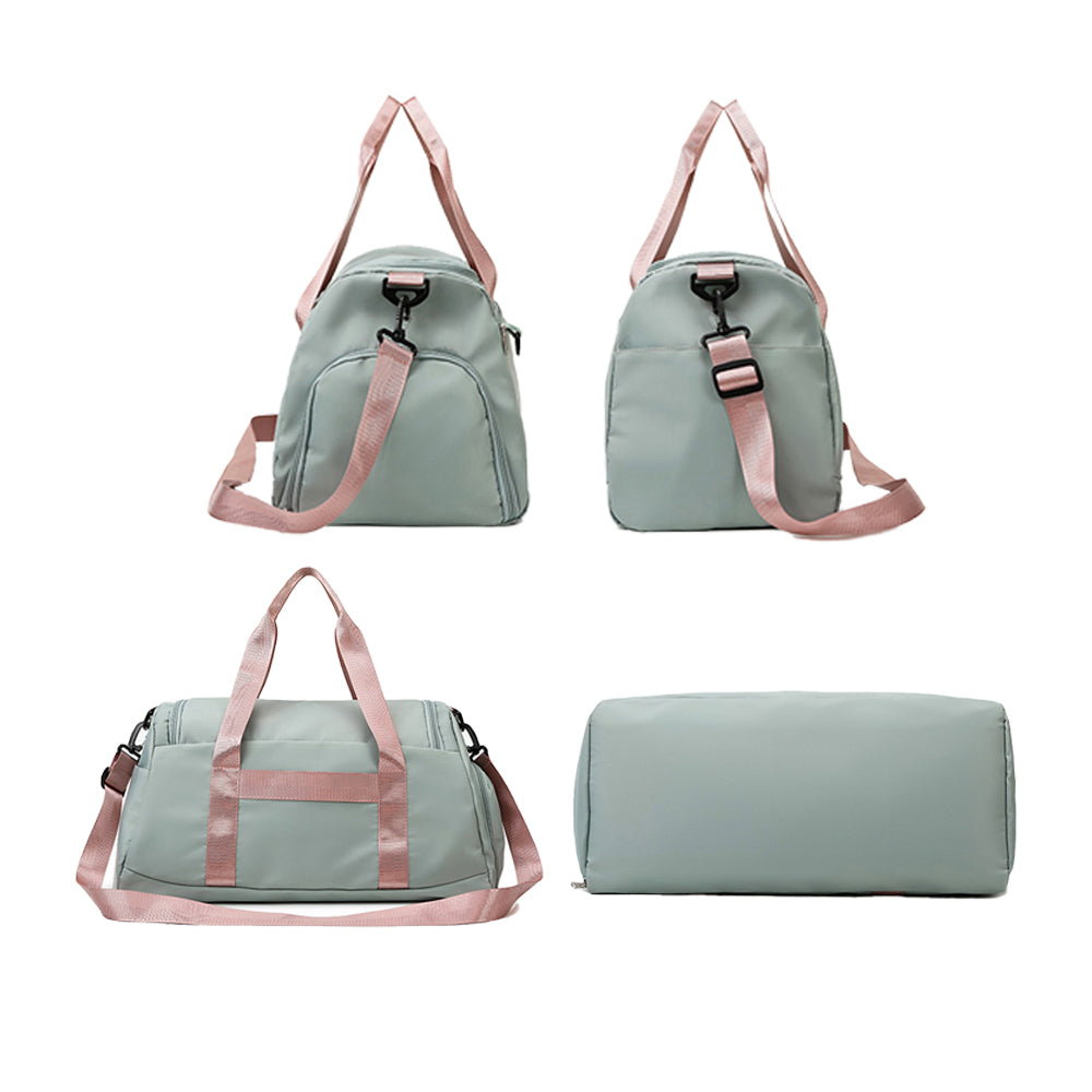 Travel Duffle Bag Weekend Bag Carry On Cabin Bag Gym Sports Bag Green