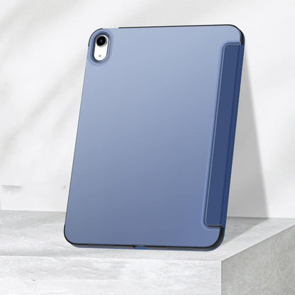 Compatible Case for iPad 10th 11th Gen A16 Tri-Fold Smart Cover Auto Wake Sleep-Dark Blue