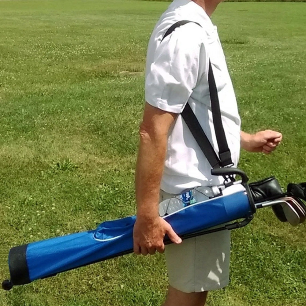 Lightweight Golf Stand Bag Portable Carry Bag for Driving Range-Blue