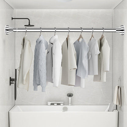 Extendable Shower Curtain Rod Adjustable Tension Pole for Kitchen Cupboard Bathroom Window
