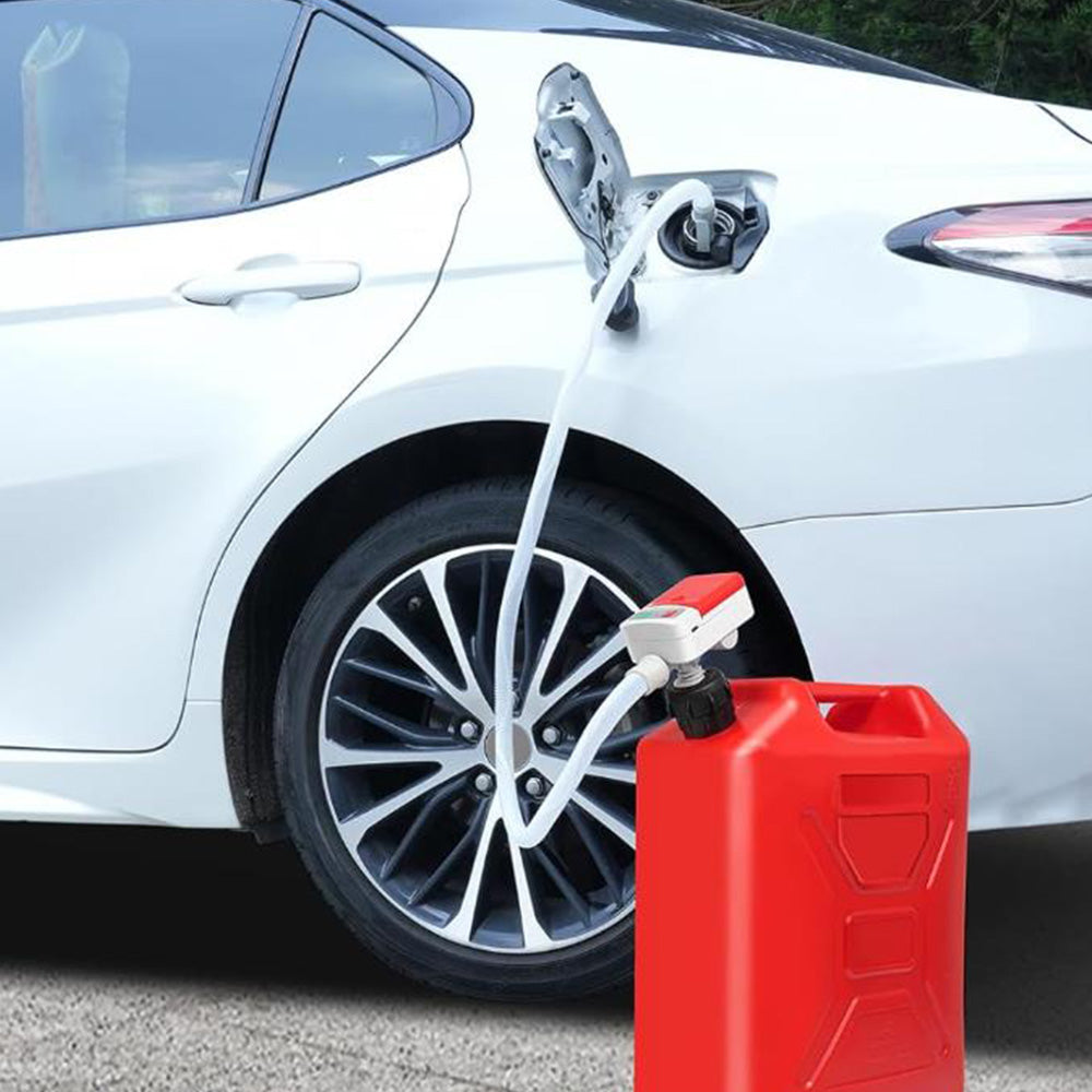 Auto-Stop Liquid Transfer Pump Battery Powered Diesel Oil Fuel Transfer Pump