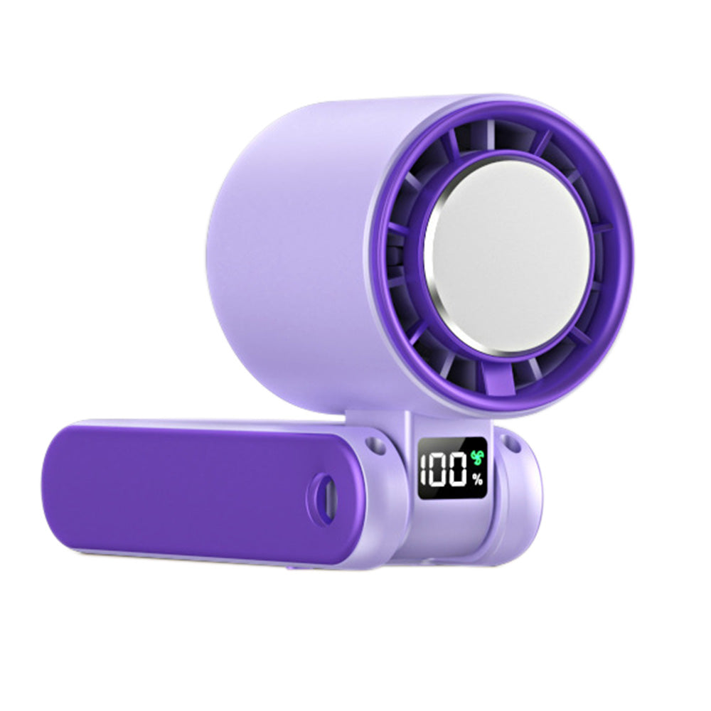 Handheld Portable Fan with Ice Cooler 100-Speed Rechargeable Handheld Fan
