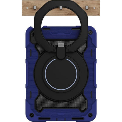 Shockproof Rugged Protective Case with Pencil Holder for iPad Air 6 Pro 11-Navy