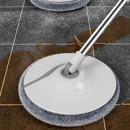 360 Degrees Rotatable Mop Bucket Kit Extendable Handle Floor Wall Cleaning Mop with 4 Replacement Mop Pads