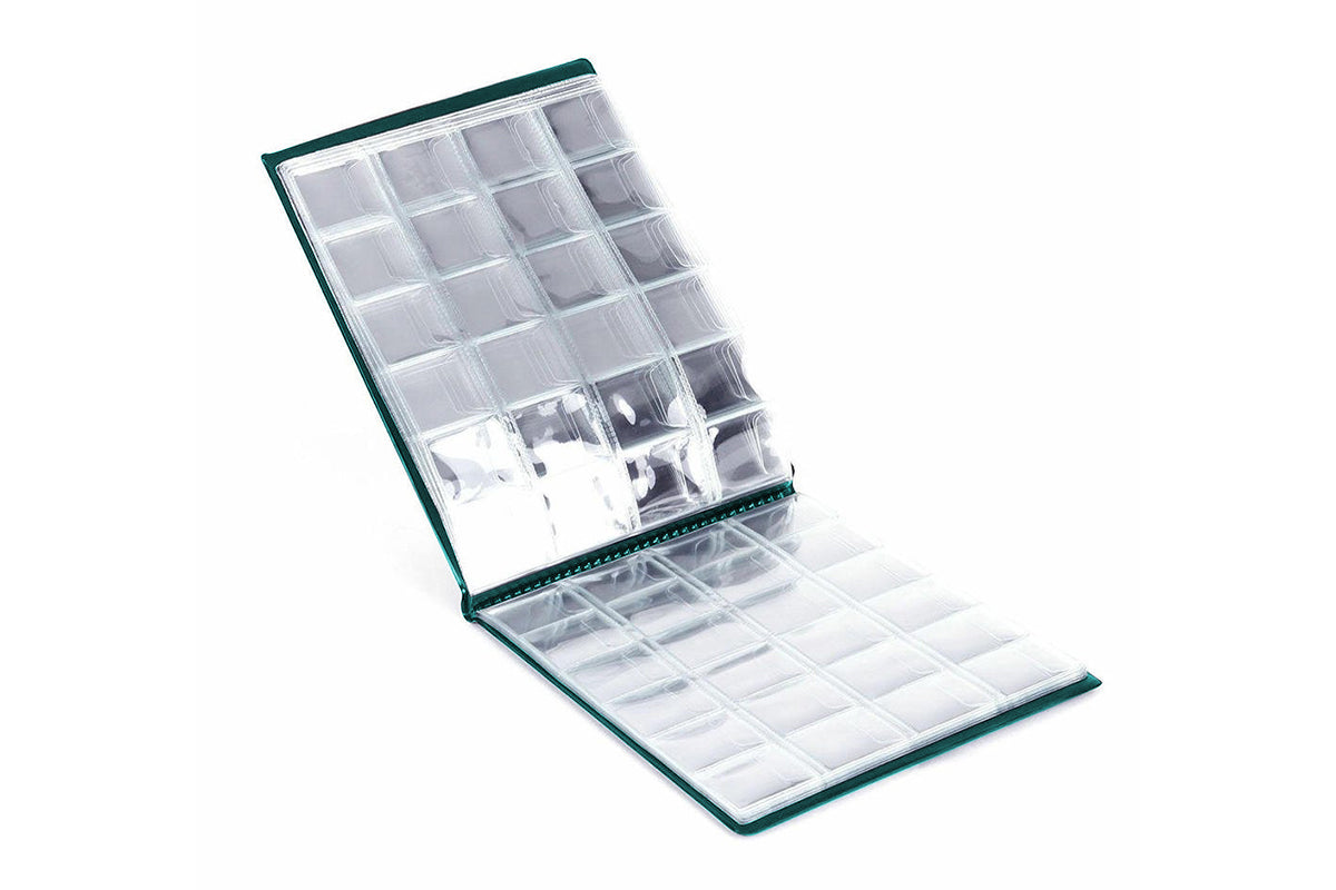 240 Coin Storage Collecting Holder Album Pockets Handy Souvenir Money Penny Book-Green