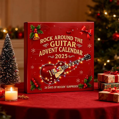 Guitar Christmas Advent Calendar with 24 Daily Surprises Countdown Calendar
