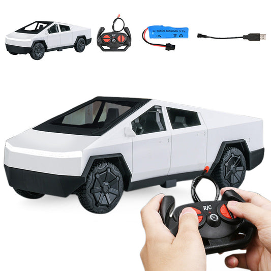 Remote Control Cybertruck Car Toy Mini Vehicles Toy White