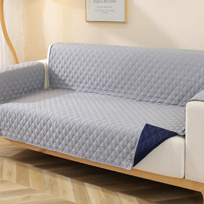 Reversible Sofa Cover Water Resistant Sofa Protector Slipcover Couch Cover Grey