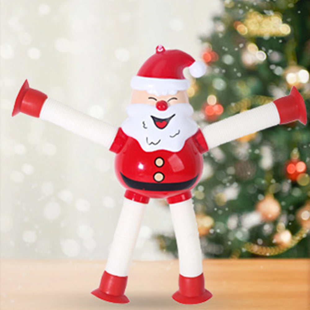 4Pcs Suction Cup Pop Tubes Stretchy Sensory Fidget Toys for Kids Style 2