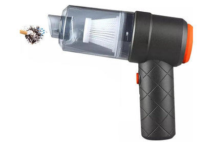Handheld Car Vacuum Cleaner Rechargeable with Brushless Motor for Home Office Pet -Black + Red