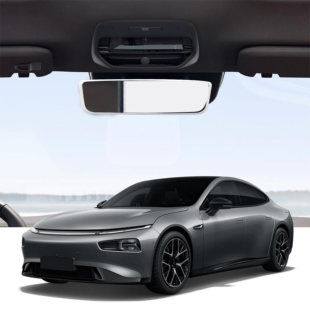 2PCS Silicone Rearview Mirror Edge Protector for Tesla Model 3/Y White