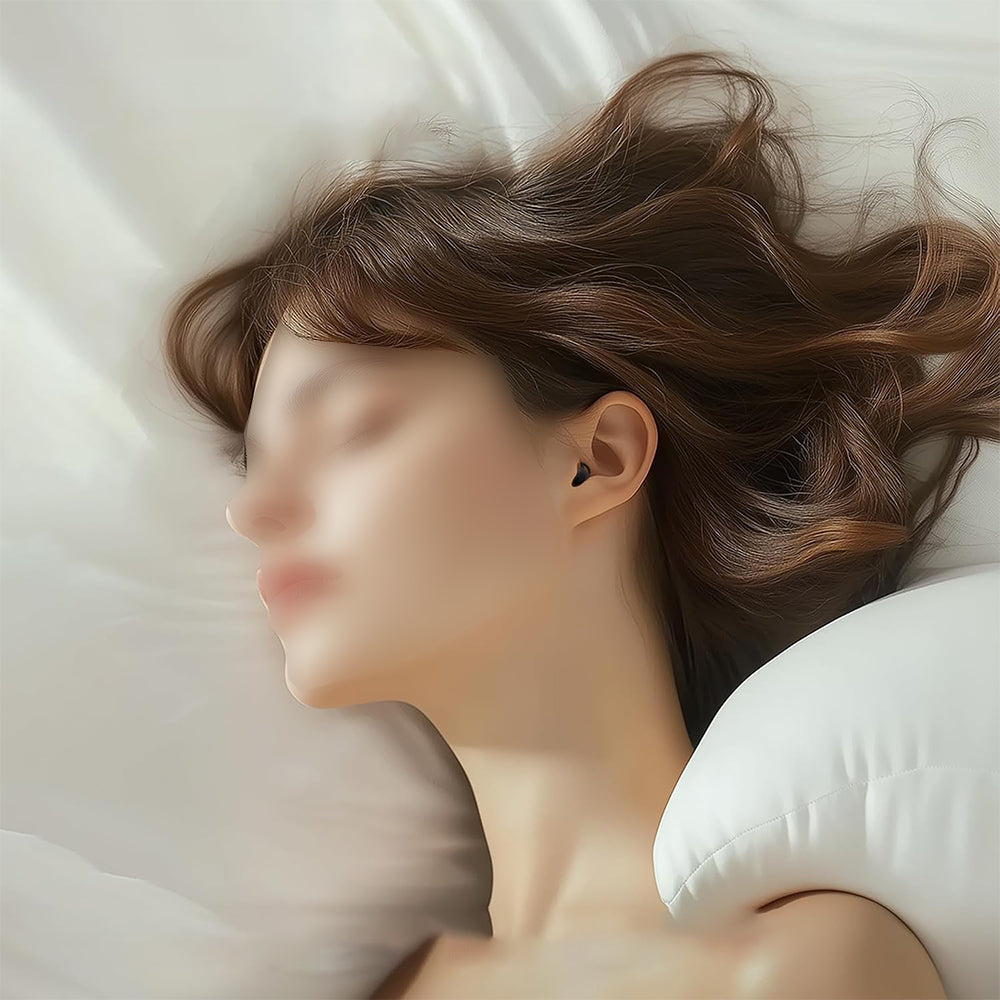 Noise Reducing Sleeping Earbuds-Black