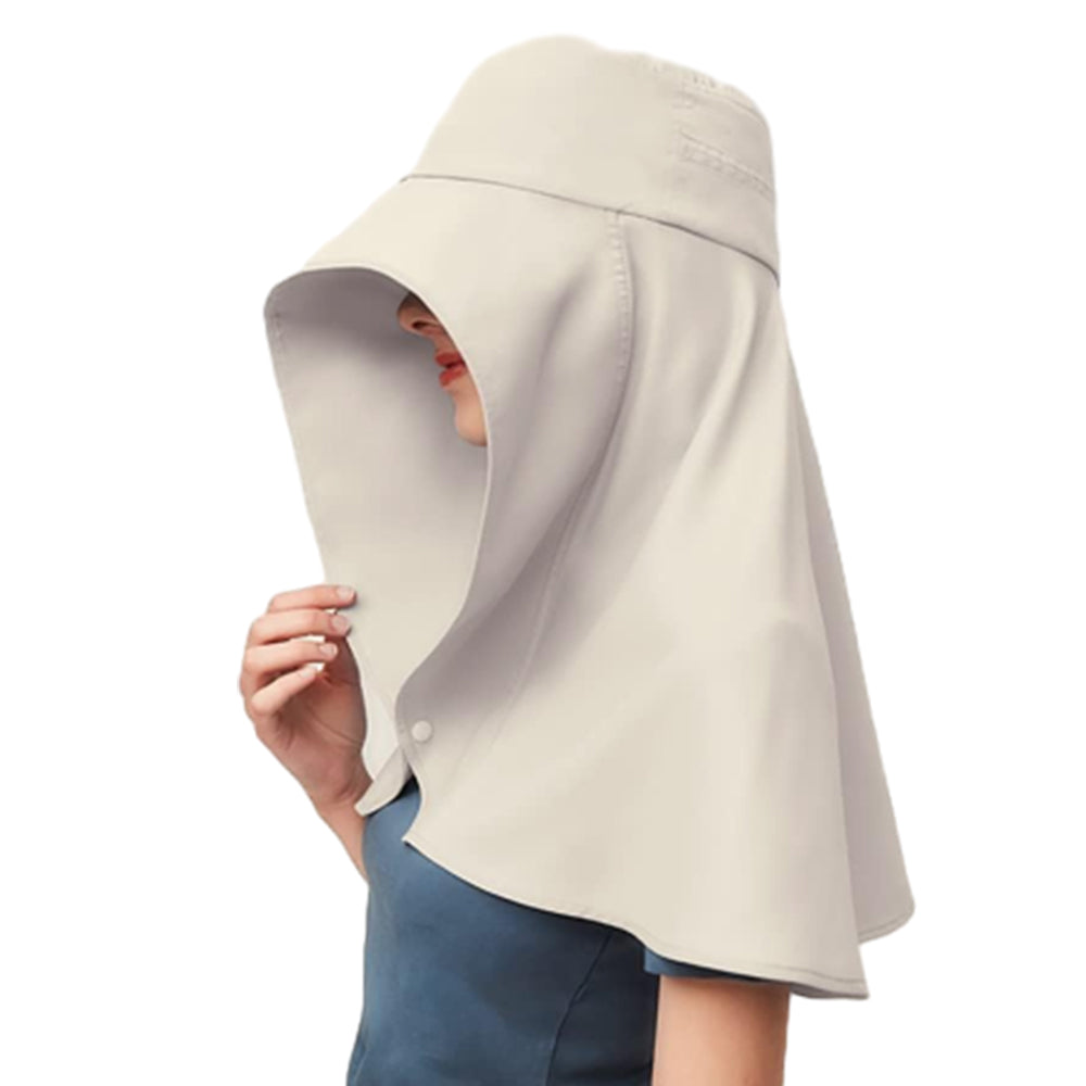 Sun Hats Wide Brim Fishing Hat UV Protection Bucket Hats Beige