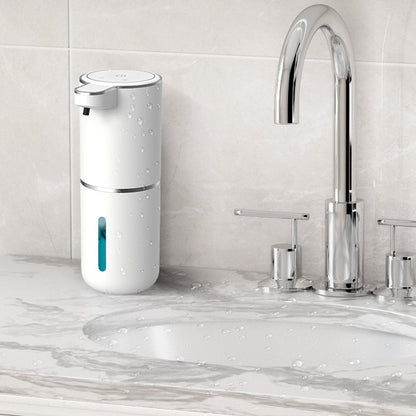 380ML Automatic Soap Dispenser Touchless Adjustable Soap Dispenser Rechargeable White