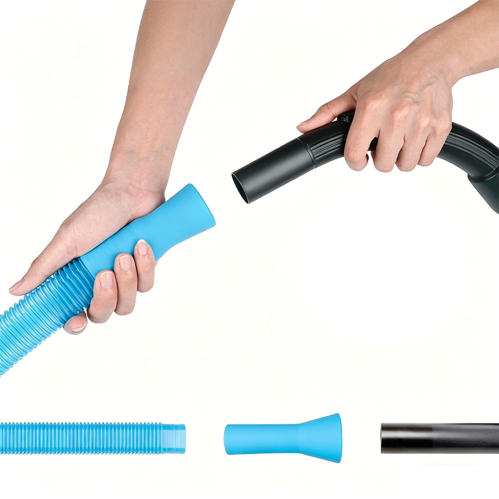 5Pcs Dryer Vent Cleaner Kit Flexible Lint Brush for Dryer Vacuum Fridge Air Conditioner-Black