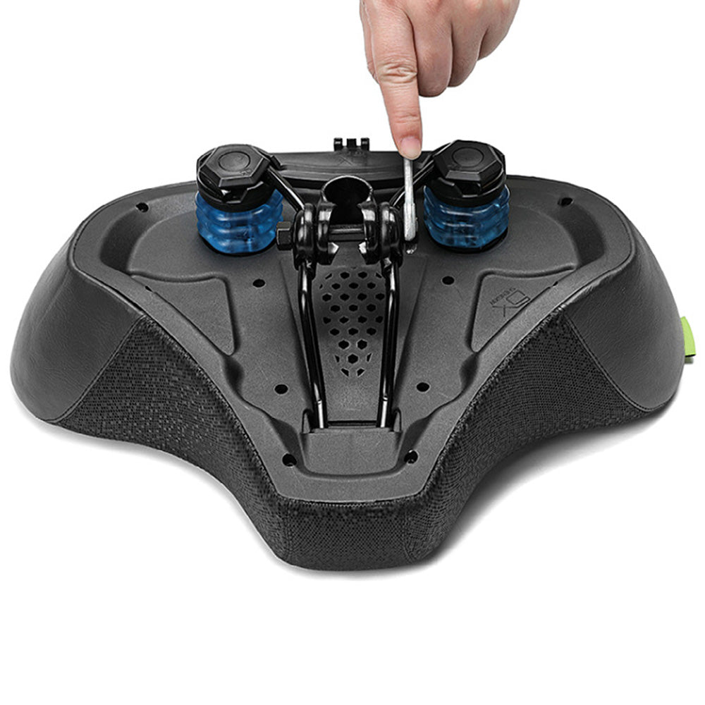 Padded Bike Seat Cushion Extra Padding Bicycle Seat Comfortable Saddle Blue