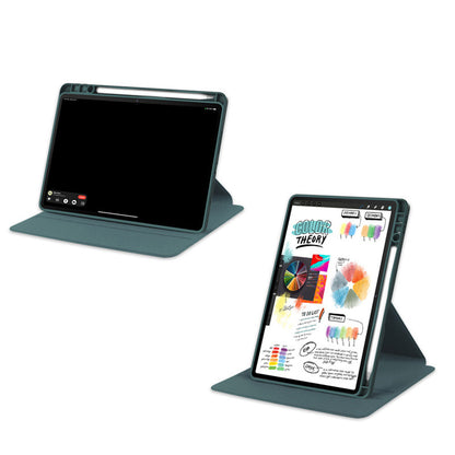 Tablet Case for Lenovo Idea Tab 11 2025 with Pen Slot-Green