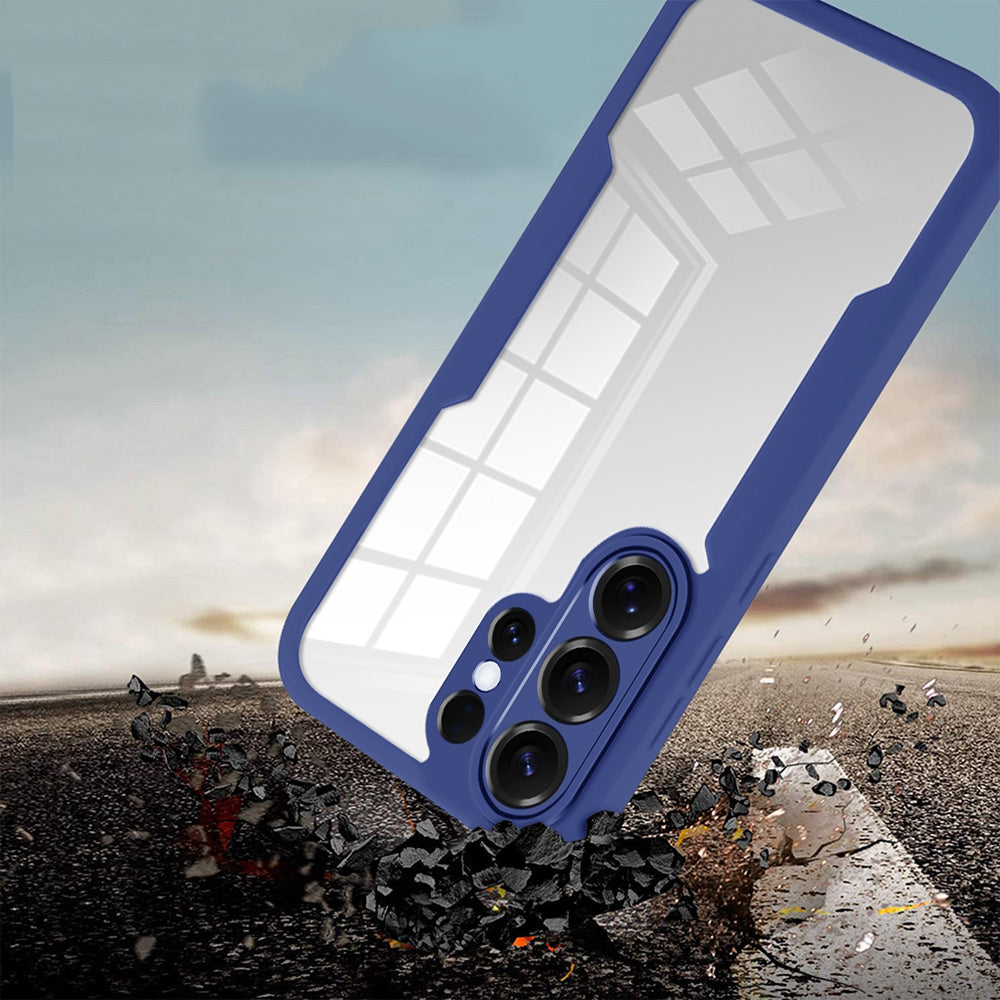Full-Cover Protective Case Compatible With Samsung S26 Series Phones-Blue
