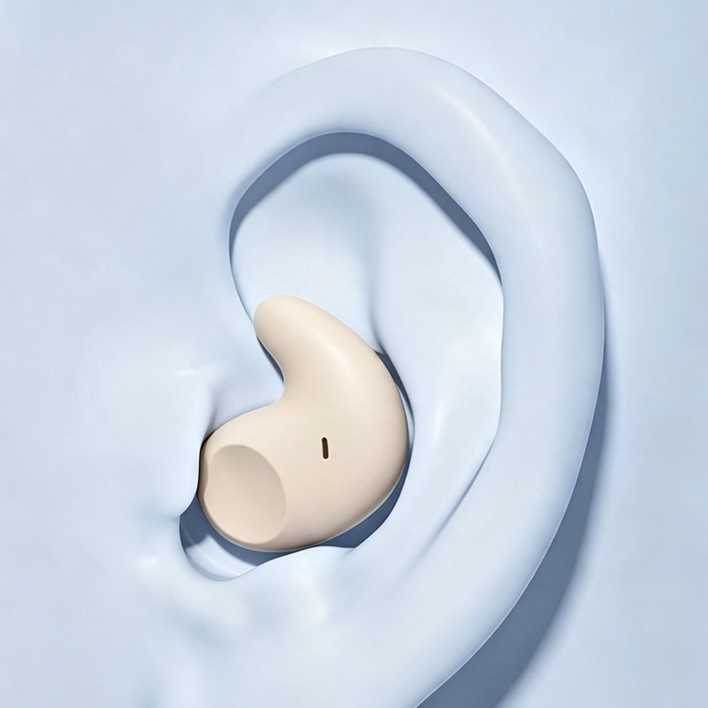 Sleep Earbuds Bluetooth 5.3 In Ear Headphones for Sleeping - Beige