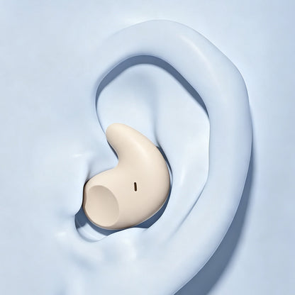 Sleep Earbuds Bluetooth 5.3 In Ear Headphones for Sleeping - Beige