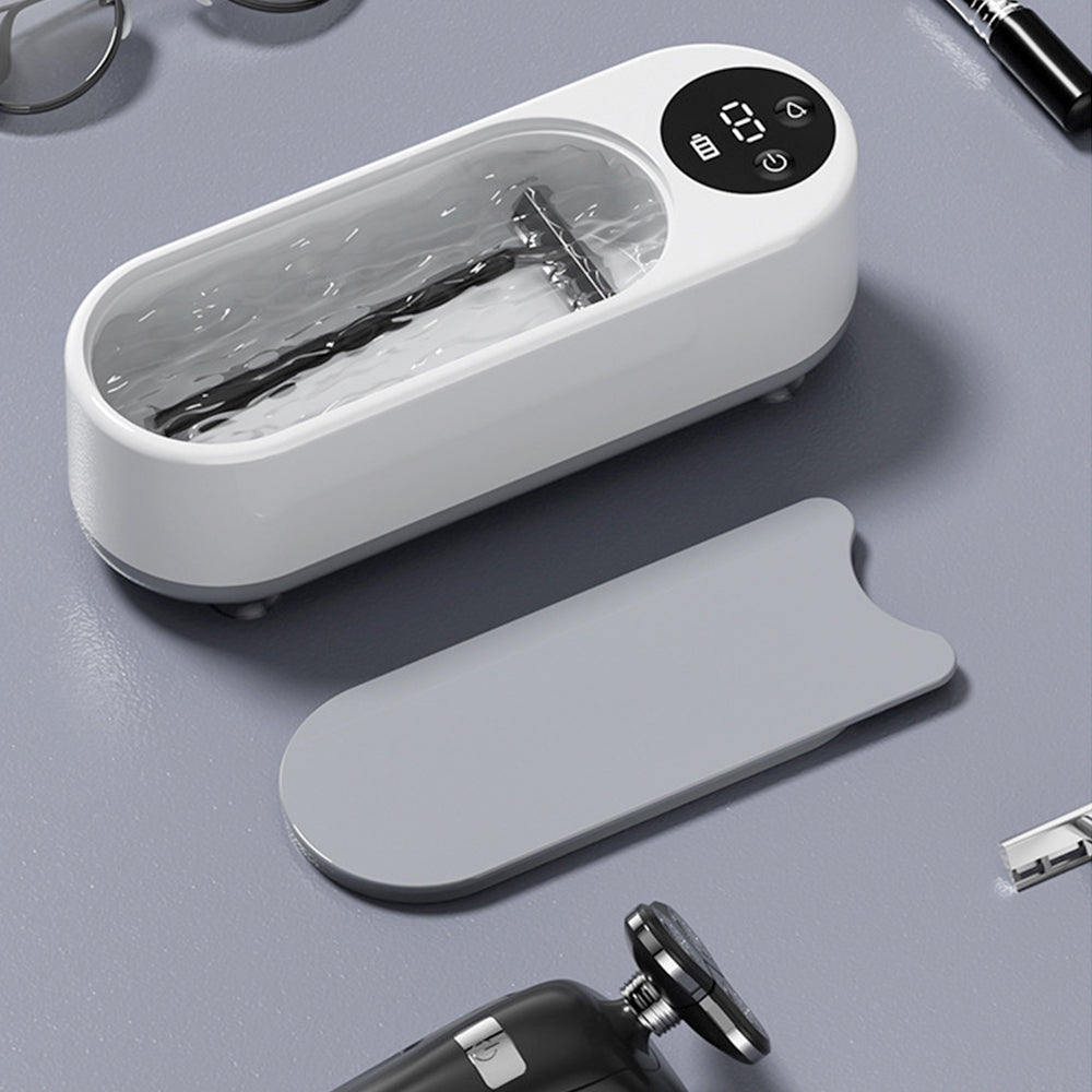 Portable Ultrasonic Cleaner Sonic Wave Tank Cleaning Machine for Glasses Watch Jewellery