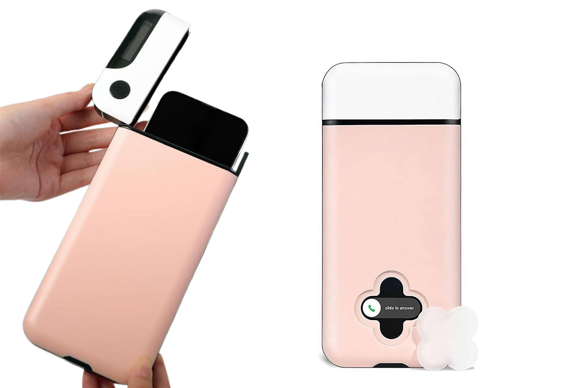 Self-Discipline Timer Lock Box for Smartphones - Pink