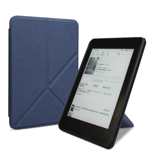 Origami Smart Folding Folio Case Cover for Kindle Paperwhite 5 11th Gen Dark Blue