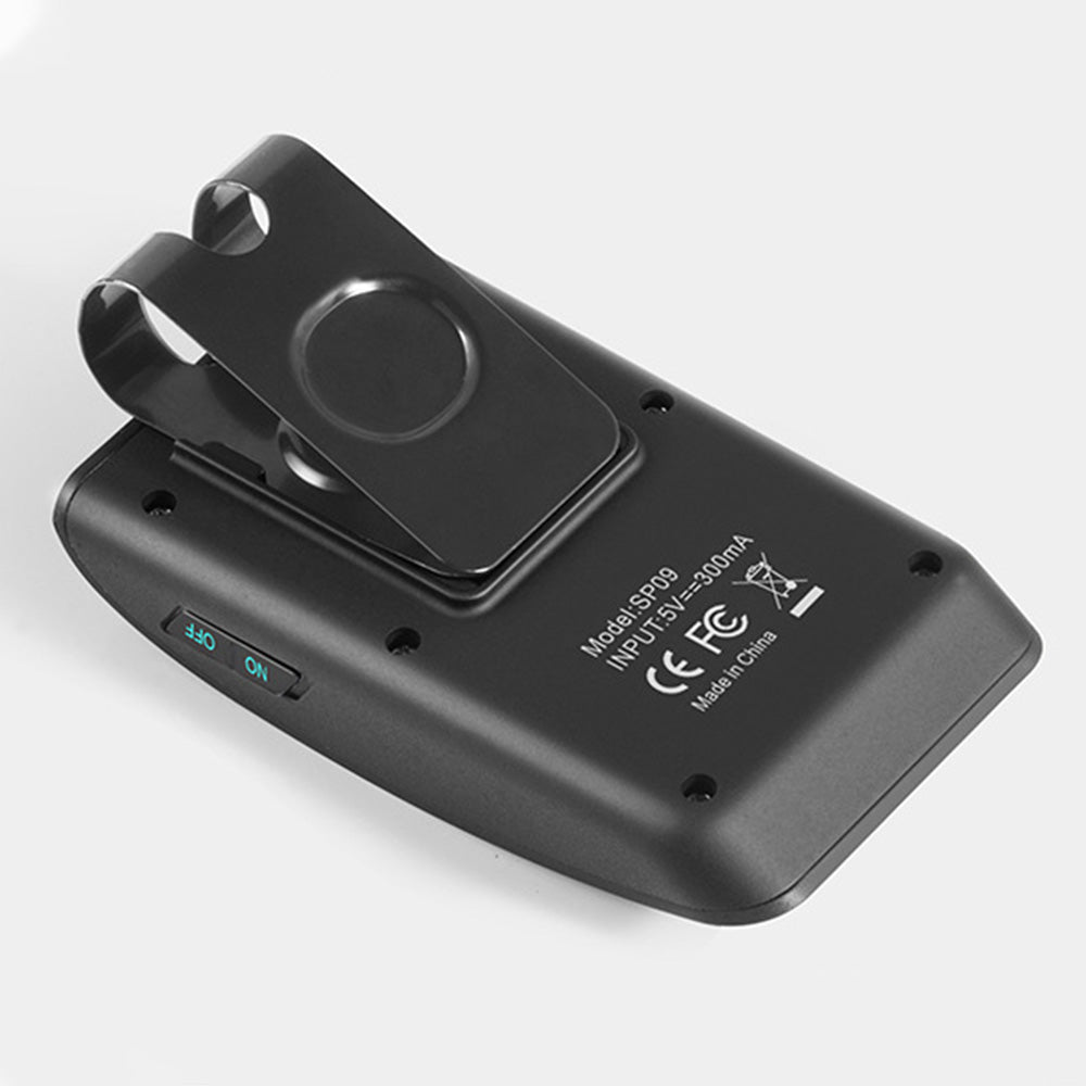 Wireless Car Adapter Handsfree Bluetooth Car Speaker Sun Visor Clip Speakerphone