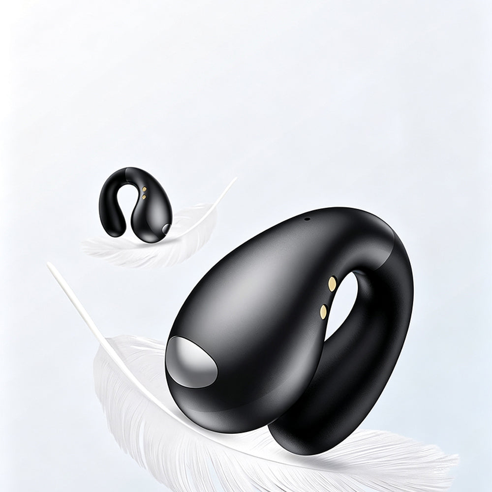 Open Ear Earbuds Wireless Air Conduction Bluetooth Earbuds - Black