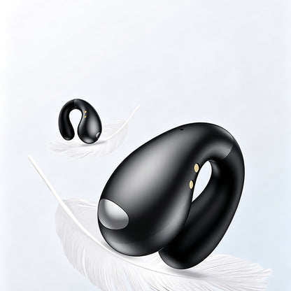 Open Ear Earbuds Wireless Air Conduction Bluetooth Earbuds - Black