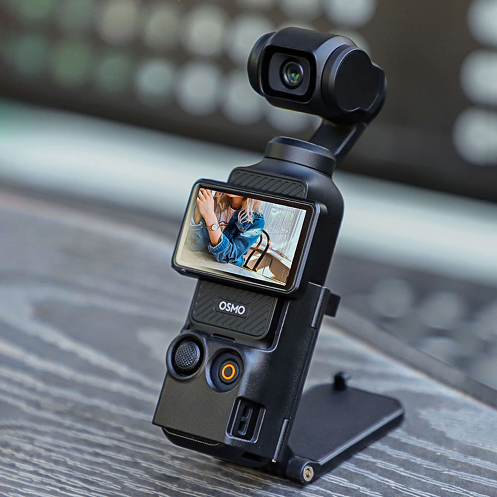Adjustable Mount Stand Clamp Holder for Desktop Vertical Surface Compatible with DJI Osmo Pocket 3