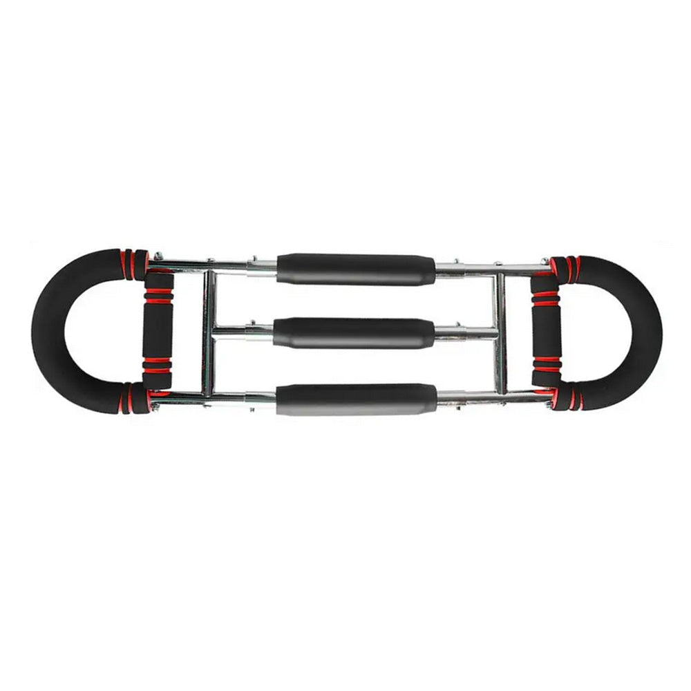 Adjustable Twister Arm Trainer & Chest Exerciser with 3 Springs Red