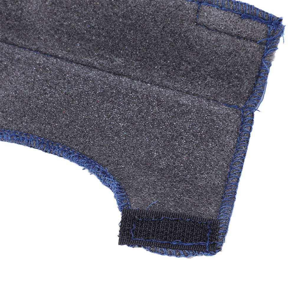 2 Cotton Fire Resistant Foam Hard Hat Sweatbands-Black