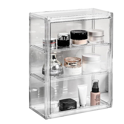 Clear Display Showcase for Figures Acrylic Storage Organizers Box for Collectibles Action Figure LABUBU