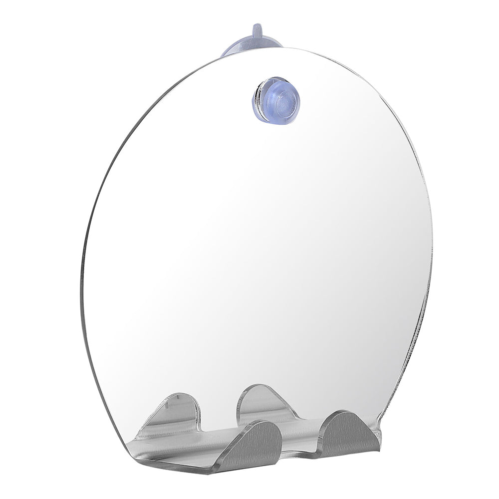 Fogless Shower Mirror Acrylic Shaving Mirror Round