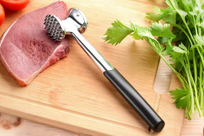 Meat Tenderizer Mallet Dual Sided Meat Hammer Chicken Pounder for Steak and Beef-Without?Hanging?Hole