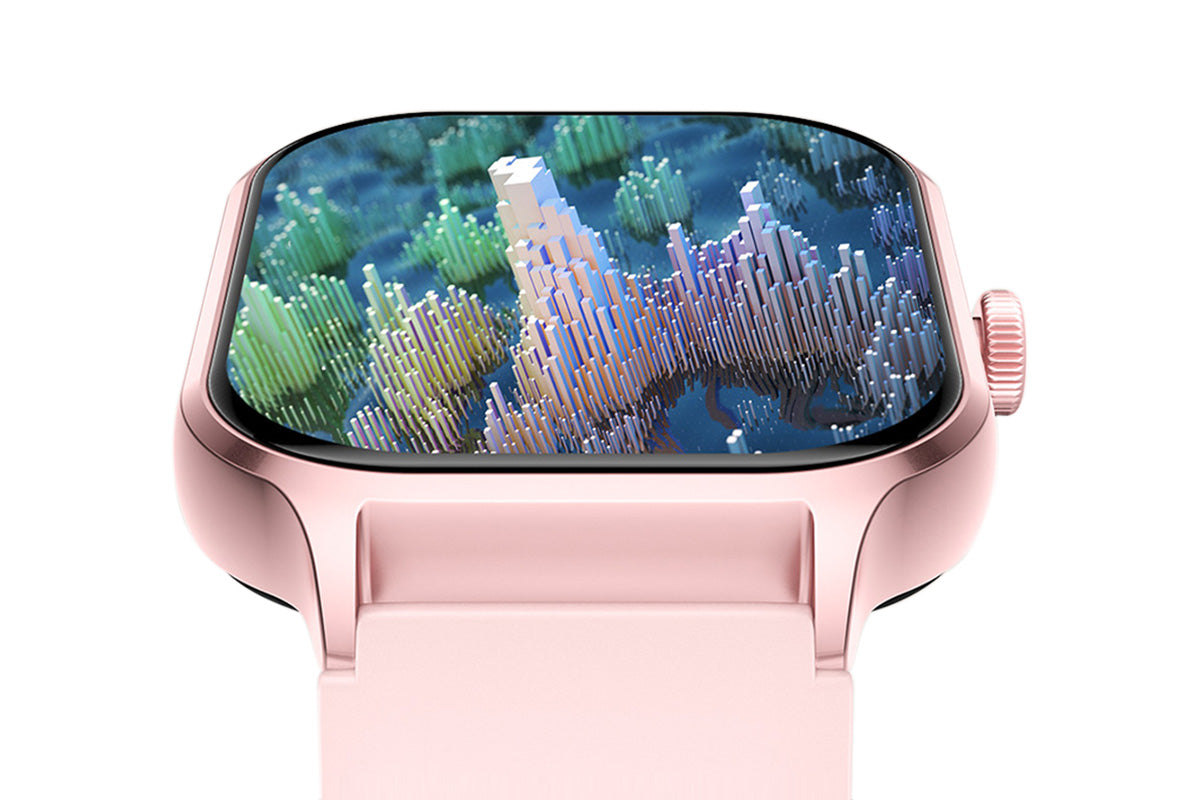Bluetooth Smart Watch 59 Sports Modes Heart Rate Sleep Monitor Pink