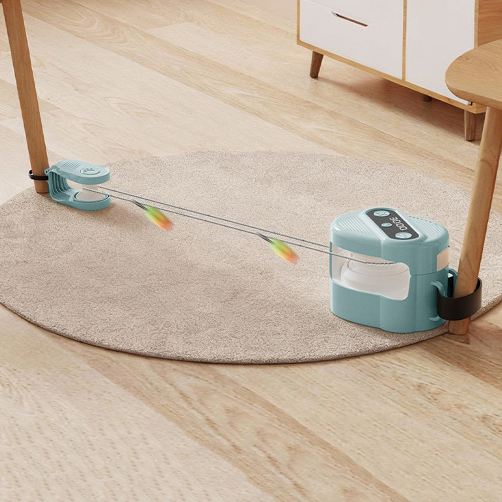 Interactive Cat Toy Automatic Moving And Enrichment Toy For Indoor Cats-Blue