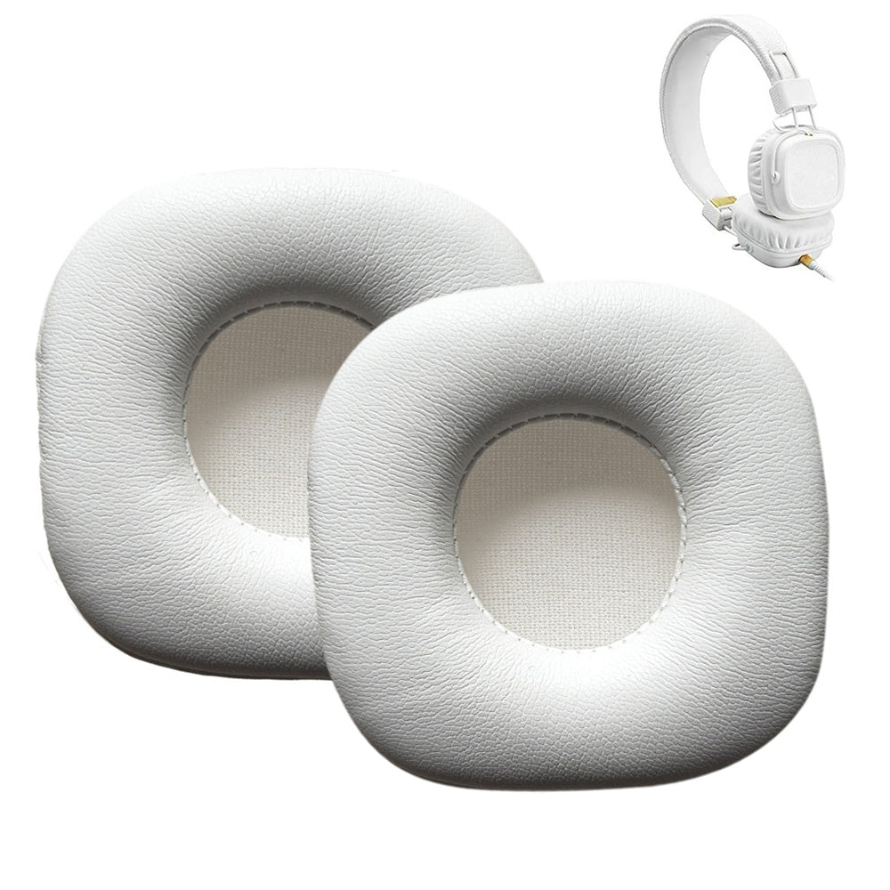 Replacement Ear Pads Cushion Cover 2PCS for Marshall Major I and II White