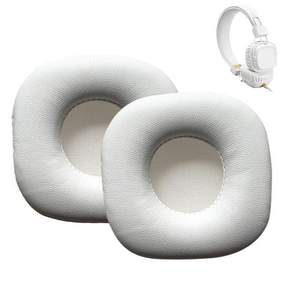Replacement Ear Pads Cushion Cover 2PCS for Marshall Major I and II White