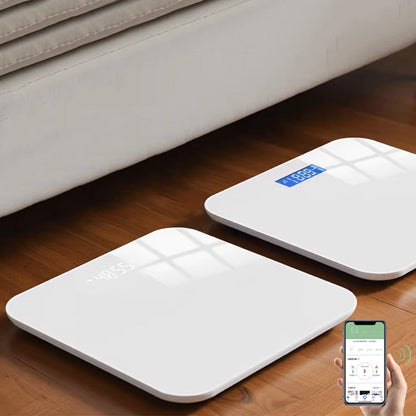 Rechargeable Smart Scale for Body Weight Digital BMI Weighing Bluetooth Body Fat Scale with Smartphone App