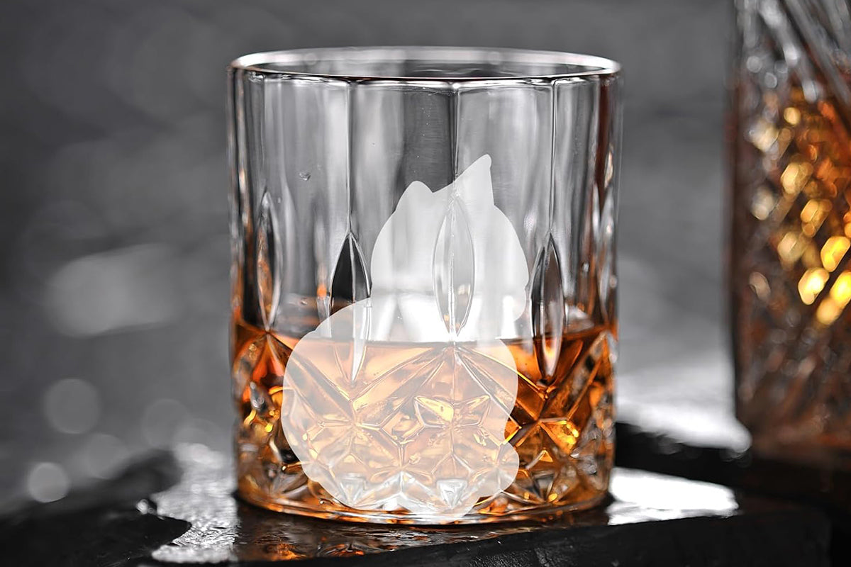 3D Cat Ice Cube Mold Fun Shapes Cat Lover Gifts Silicone Large Craft Ice Mold for Whiskey Cocktails Bourbon-Black
