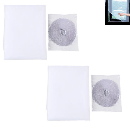 2X Self Adhesive Removable Window Mosquito Fly Screen Net