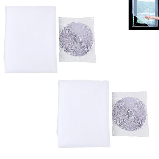 2X Self Adhesive Removable Window Mosquito Fly Screen Net