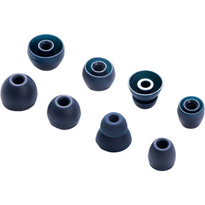 Replacement Silicone Ear Tips Earbuds for Beats Flex X Powerbeats Pro-navy