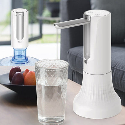 Digital Automatic Water Pump USB Rechargeable Water Dispenser White